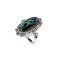 925 Sterling Silver Ring with Abalone