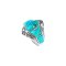 925 Sterling Silver Ring with Turquoise