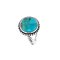 925 Sterling Silver Ring with Turquoise