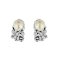 925 Sterling Silver Earrings with Pearl