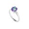 925 Sterling Silver Ring with Mystic Topaz