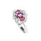 925 Sterling Silver Ring with Rhodolite