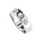 925 Sterling Silver Ring with White Topaz