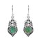 925 Sterling Silver Earrings with Turquoise