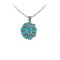 925 Sterling Silver with Turquoise