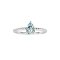 925 Sterling Silver Ring with Sky Blue Topaz