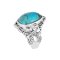 925 Sterling Silver Ring with Turquoise