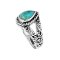 925 Sterling Silver Ring with Turquoise