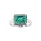 925 Sterling Silver Ring with Azura Malachite