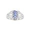 925 Sterling Silver Ring with Tanzanite
