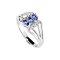 925 Sterling Silver Ring with Tanzanite