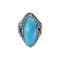 925 Sterling Silver Ring with Turquoise