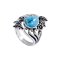 925 Sterling Silver Ring with Turquoise