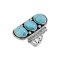 925 Sterling Silver Ring with Turquoise