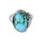 925 Sterling Silver Ring with Turquoise