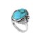 925 Sterling Silver Ring with Turquoise