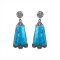 925 Sterling Silver Earrings with Turquoise