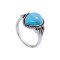 925 Sterling Silver Ring with Turquoise