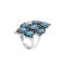 925 Sterling Silver Ring with Turquoise