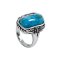 925 Sterling Silver Ring with Turquoise