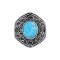 925 Sterling Silver Ring with Turquoise