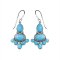 925 Sterling Silver Earrings with Turquoise