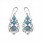 925 Sterling Silver Earrings with Turquoise