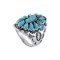 925 Sterling Silver Ring with Turquoise