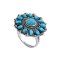 925 Sterling Silver Ring with Turquoise