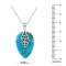 925 Sterling Silver Pendant with Turquoise