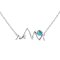 925 Sterling Silver Mountain with Turquoise