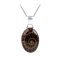925 Sterling Silver with Ammonite Shell