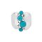 925 Sterling Silver Ring with Turquoise