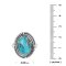 925 Sterling Silver Ring with Turquoise