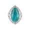 925 Sterling Silver Ring with Turquoise