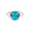 925 Sterling Silver Ring with Turquoise