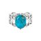 925 Sterling Silver Ring with Turquoise