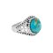 925 Sterling Silver Ring with Turquoise