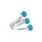 925 Sterling Silver Ring with Turquoise