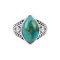 925 Sterling Silver Ring with Turquoise