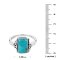 925 Sterling Silver Ring with Turquoise