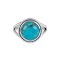 925 Sterling Silver Ring with Turquoise