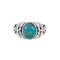 925 Sterling Silver Ring with Turquoise