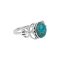 925 Sterling Silver Ring with Turquoise