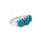 925 Sterling Silver Ring with Turquoise