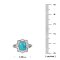 925 Sterling Silver Ring with Turquoise