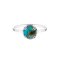 925 Sterling Silver Ring with Turquoise