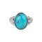 925 Sterling Silver Ring with Turquoise