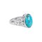 925 Sterling Silver Ring with Turquoise