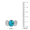 925 Sterling Silver Ring with Turquoise